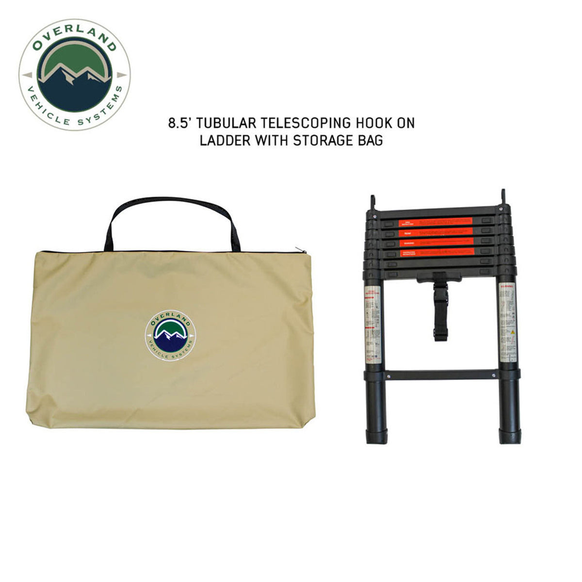 Overland Vehicle Systems LD TMON Clamshell Hard Shell Roof Top Tent