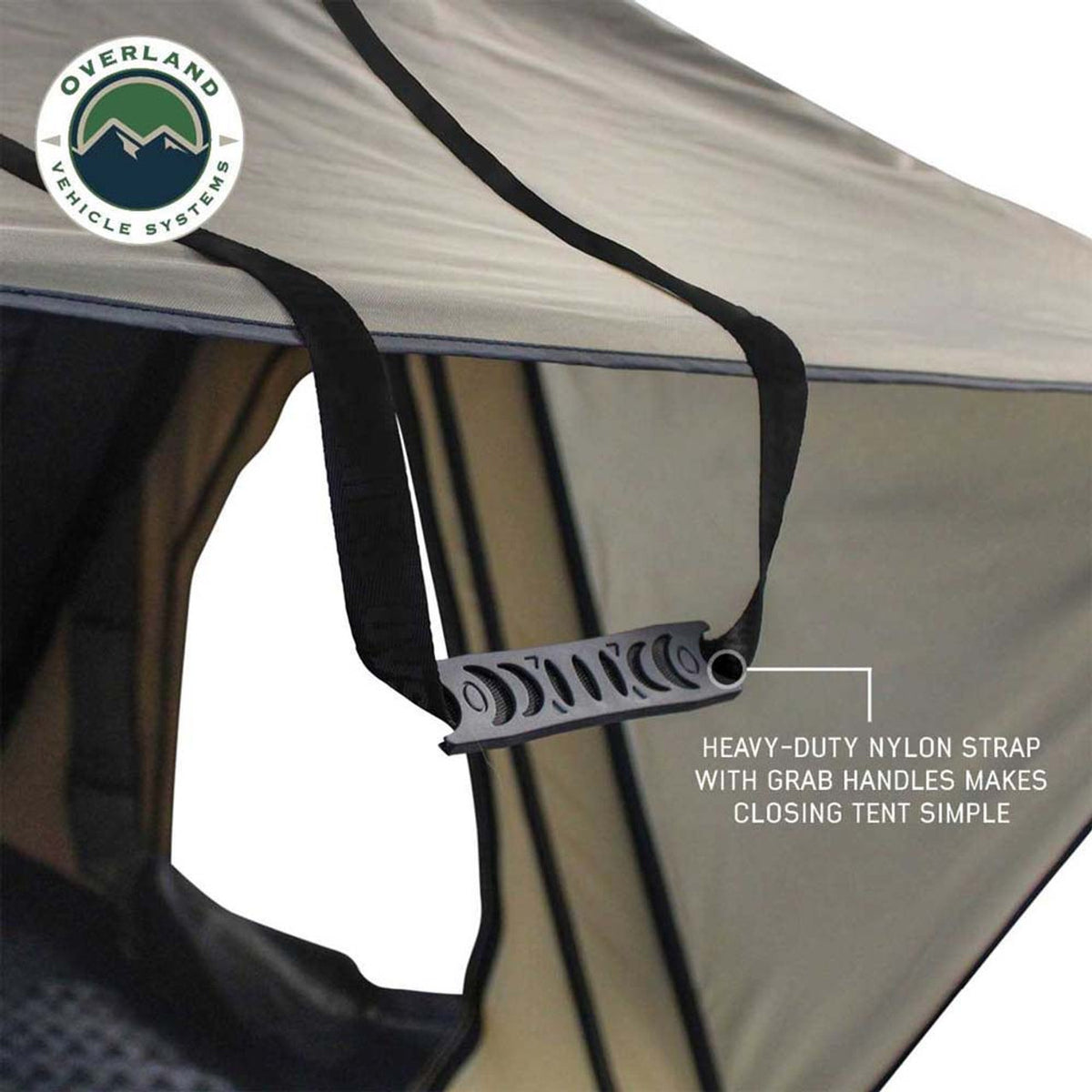Overland Vehicle Systems LD TMON Clamshell Hard Shell Roof Top Tent