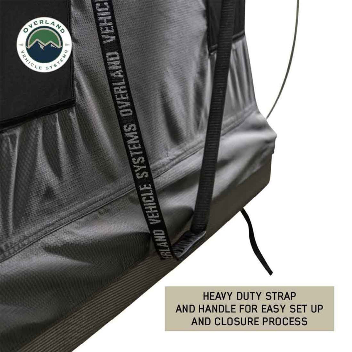 Overland Vehicle Systems HD Bundu Hard Shell Pop-Up Roof Top Tent