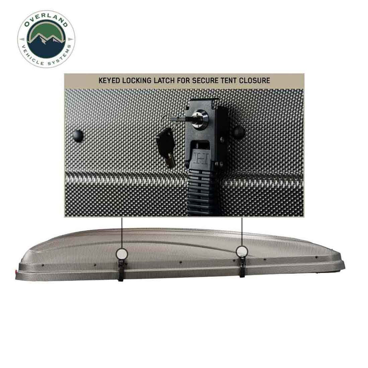 Overland Vehicle Systems HD Bundu Hard Shell Cantilever Roof Top Tent