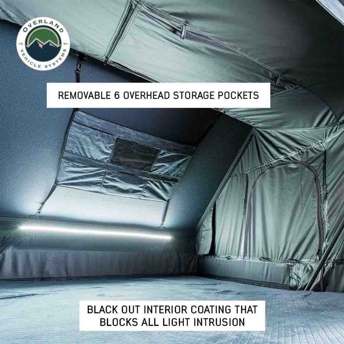 Overland Vechicle Systems XD Everest Cantilever Aluminum Roof Top Tent