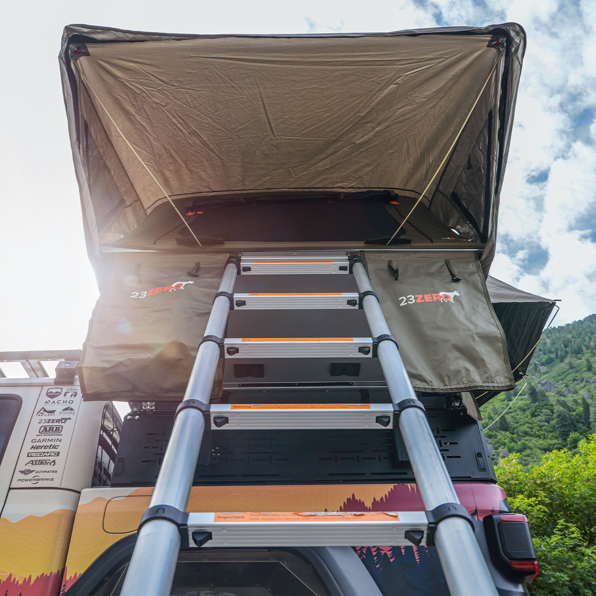 23ZERO Armadillo A2 2-Person Roof Top Tent