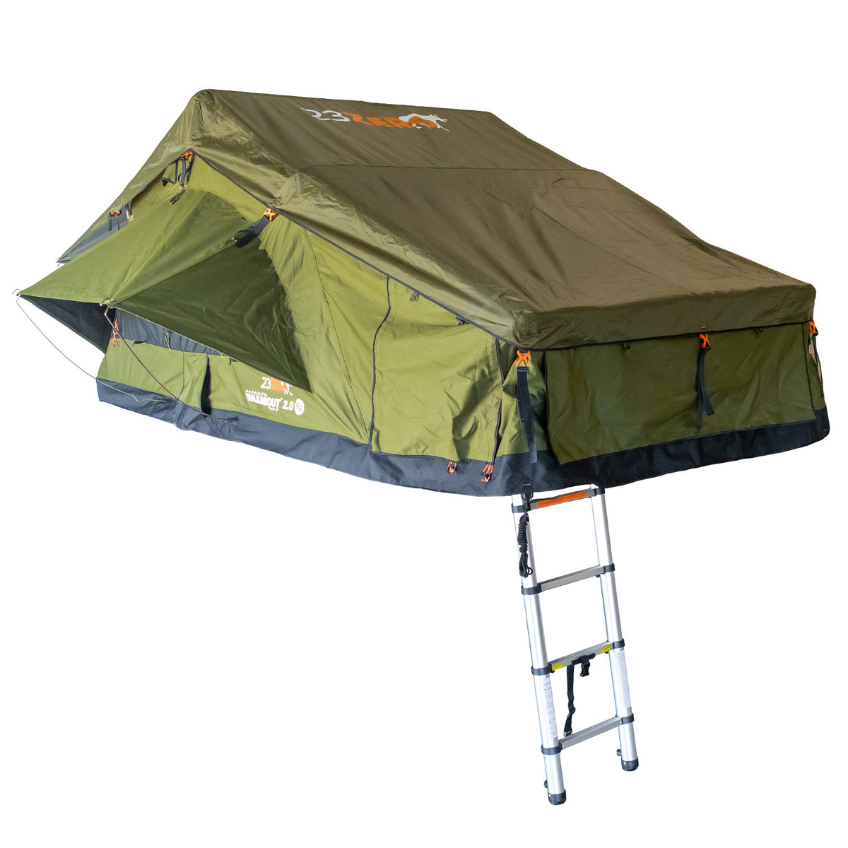23ZERO Walkabout 72" 2.0 4-Person Roof Top Tent