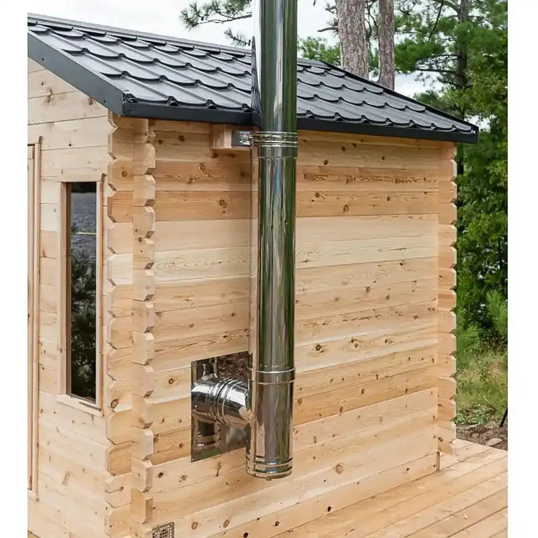 Dundalk LeisureCraft Georgian 6-Person Outdoor Sauna