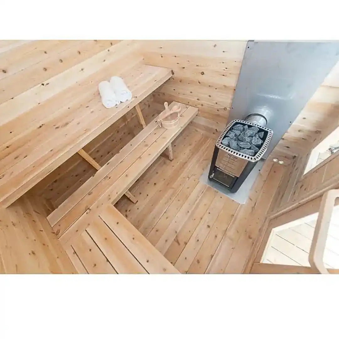 Dundalk LeisureCraft Georgian 6-Person Outdoor Sauna