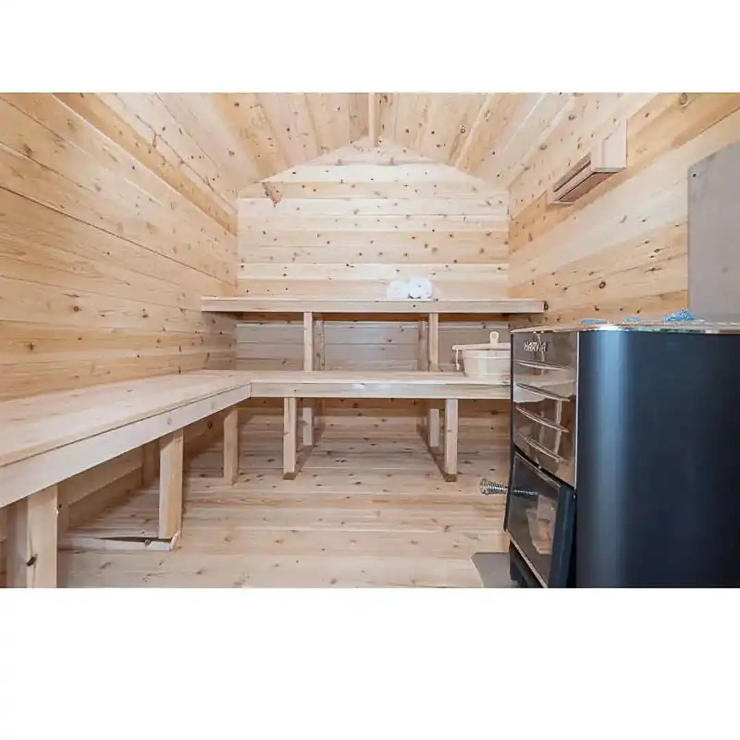 Dundalk LeisureCraft Georgian 6-Person Outdoor Sauna