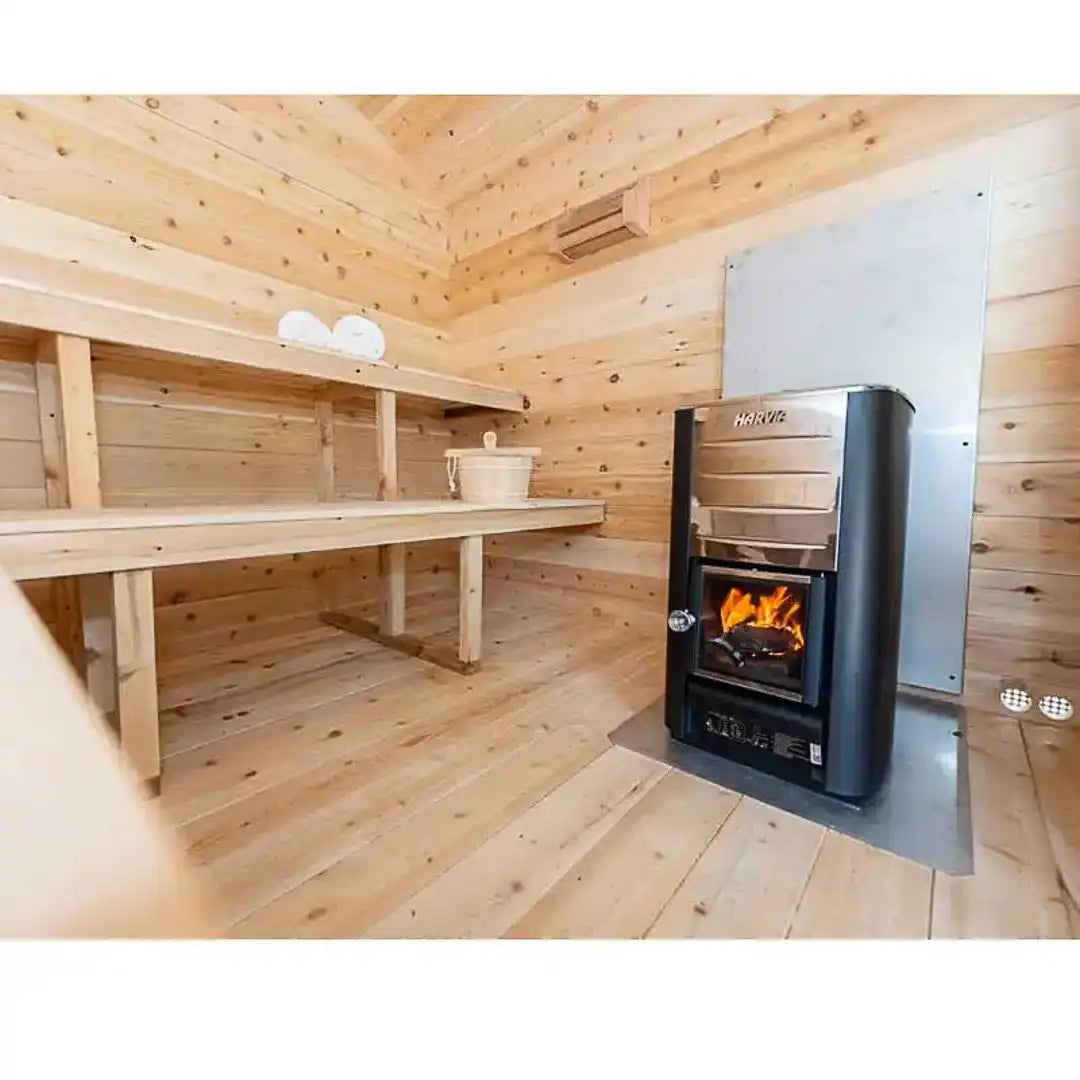 Dundalk LeisureCraft Georgian 6-Person Outdoor Sauna