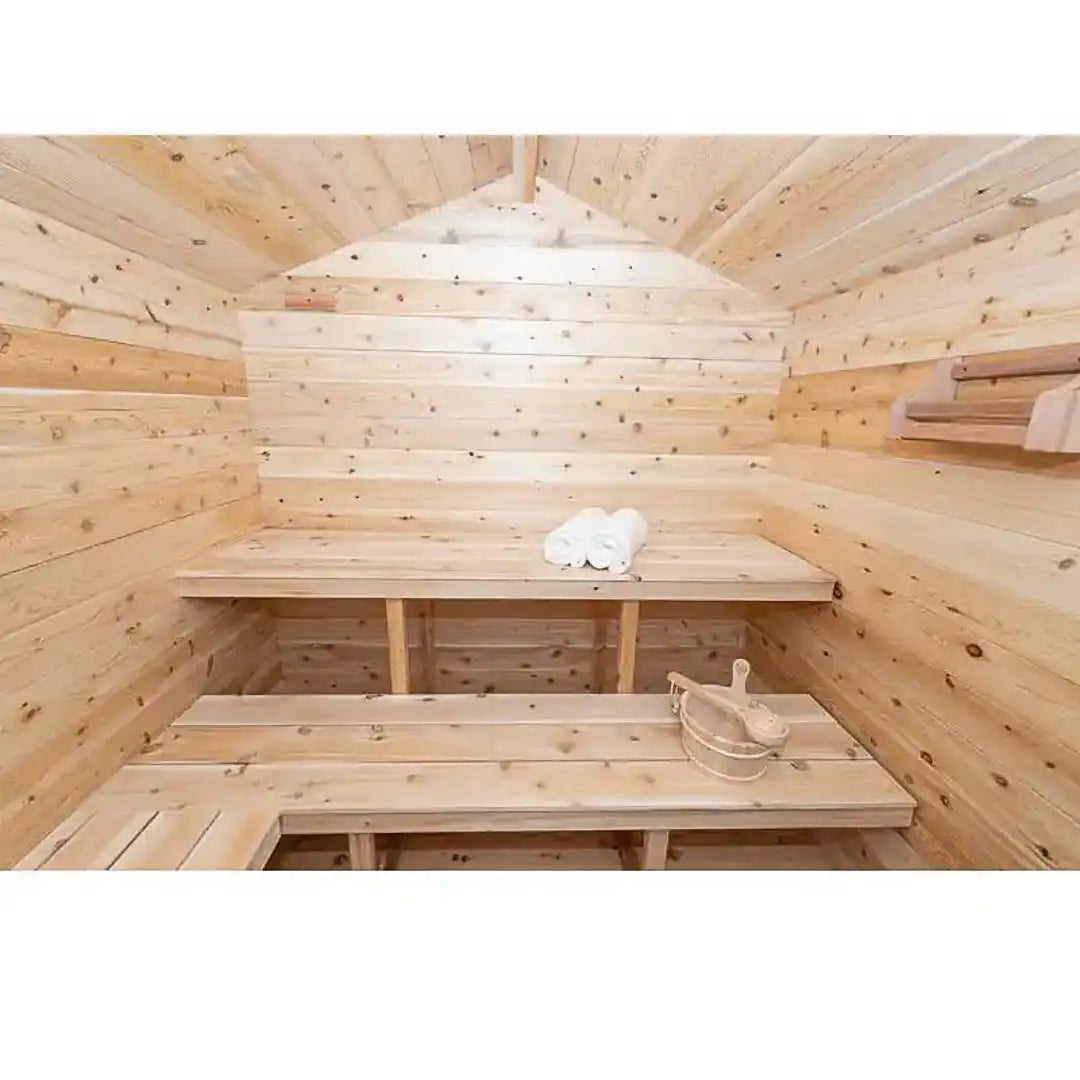 Dundalk LeisureCraft Georgian 6-Person Outdoor Sauna