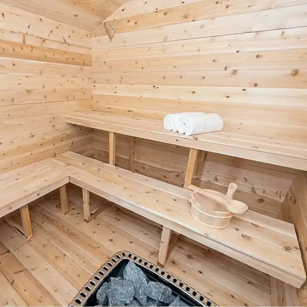 Dundalk LeisureCraft Georgian 6-Person Outdoor Sauna