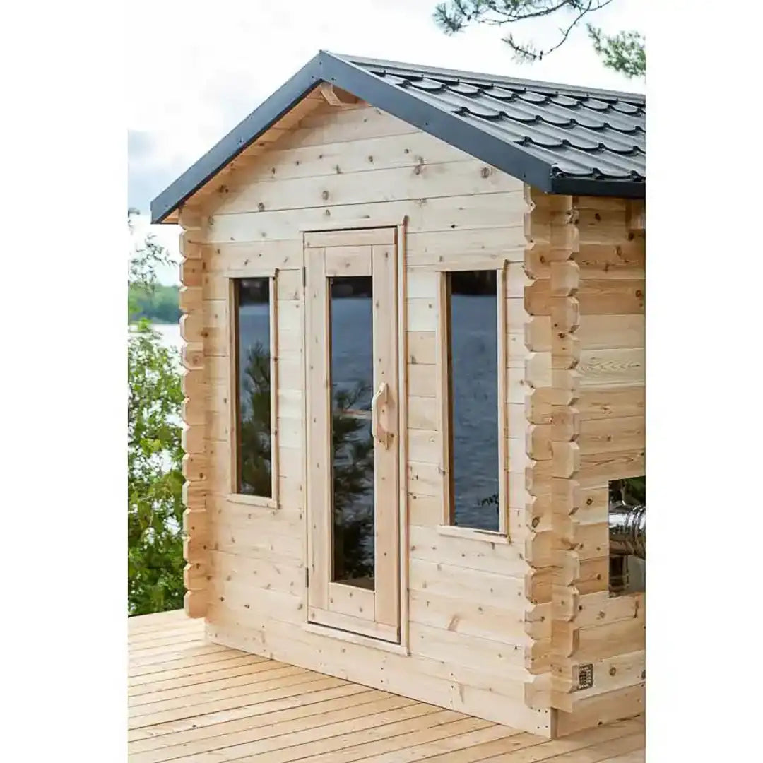 Dundalk LeisureCraft Georgian 6-Person Outdoor Sauna