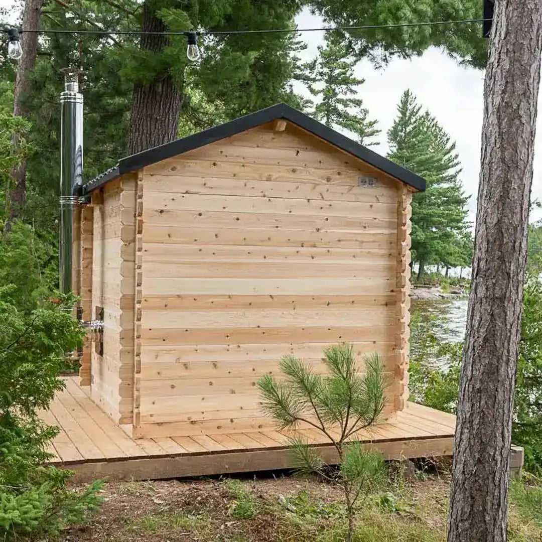 Dundalk LeisureCraft Georgian 6-Person Outdoor Sauna