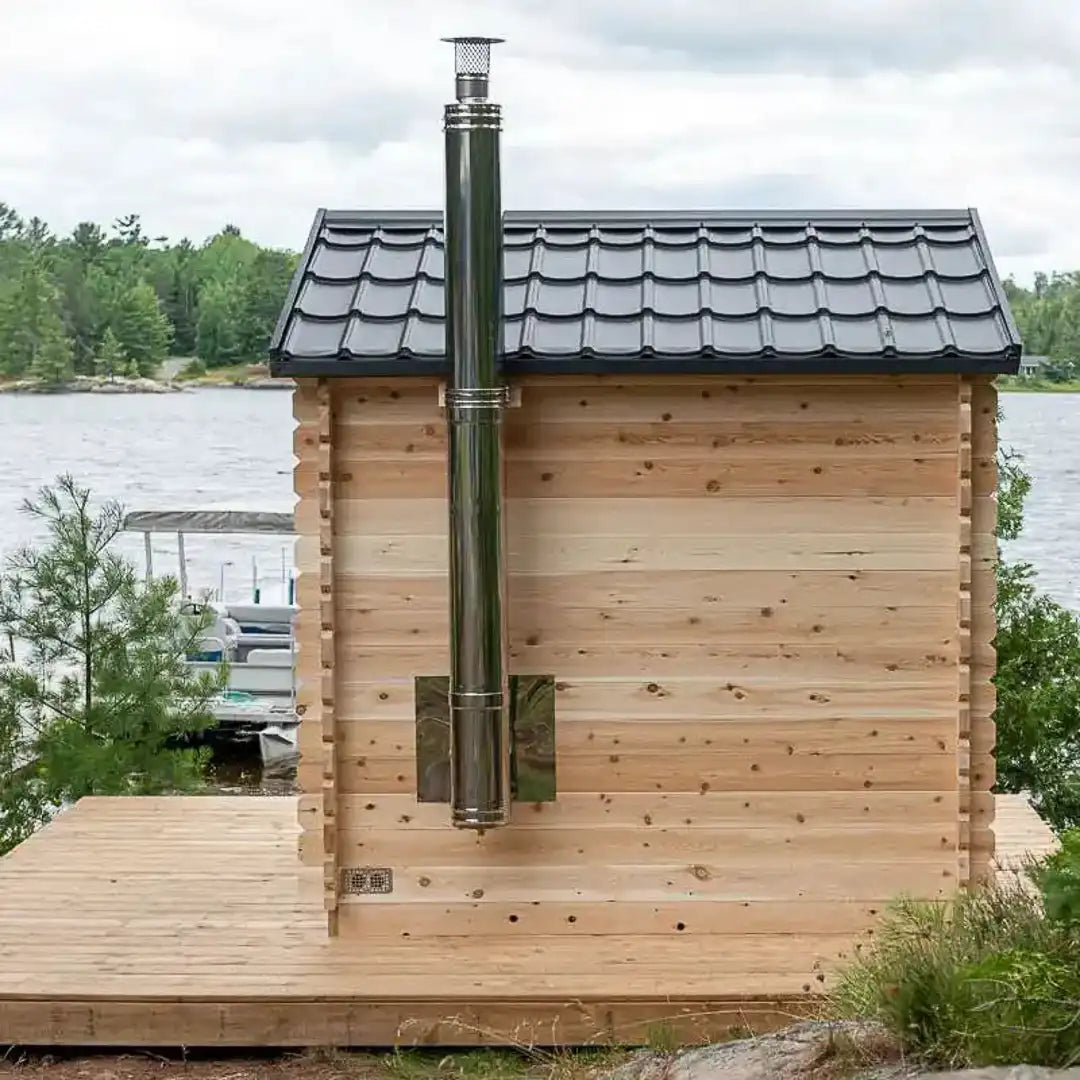 Dundalk LeisureCraft Georgian 6-Person Outdoor Sauna