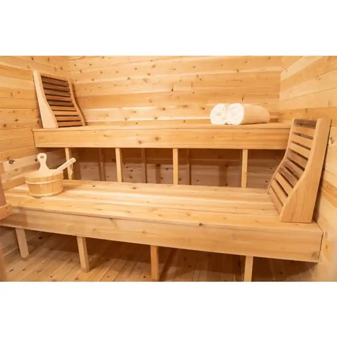 Dundalk LeisureCraft Luna 3-Person Outdoor Sauna