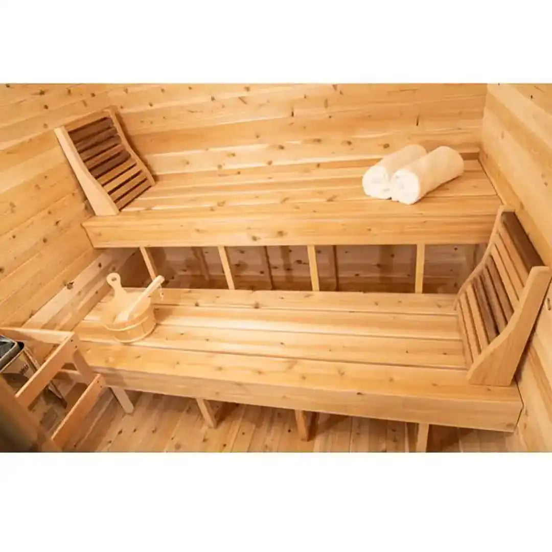 Dundalk LeisureCraft Luna 3-Person Outdoor Sauna
