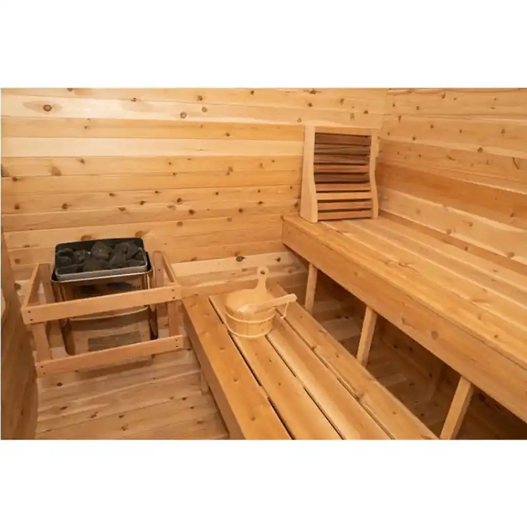 Dundalk LeisureCraft Luna 3-Person Outdoor Sauna
