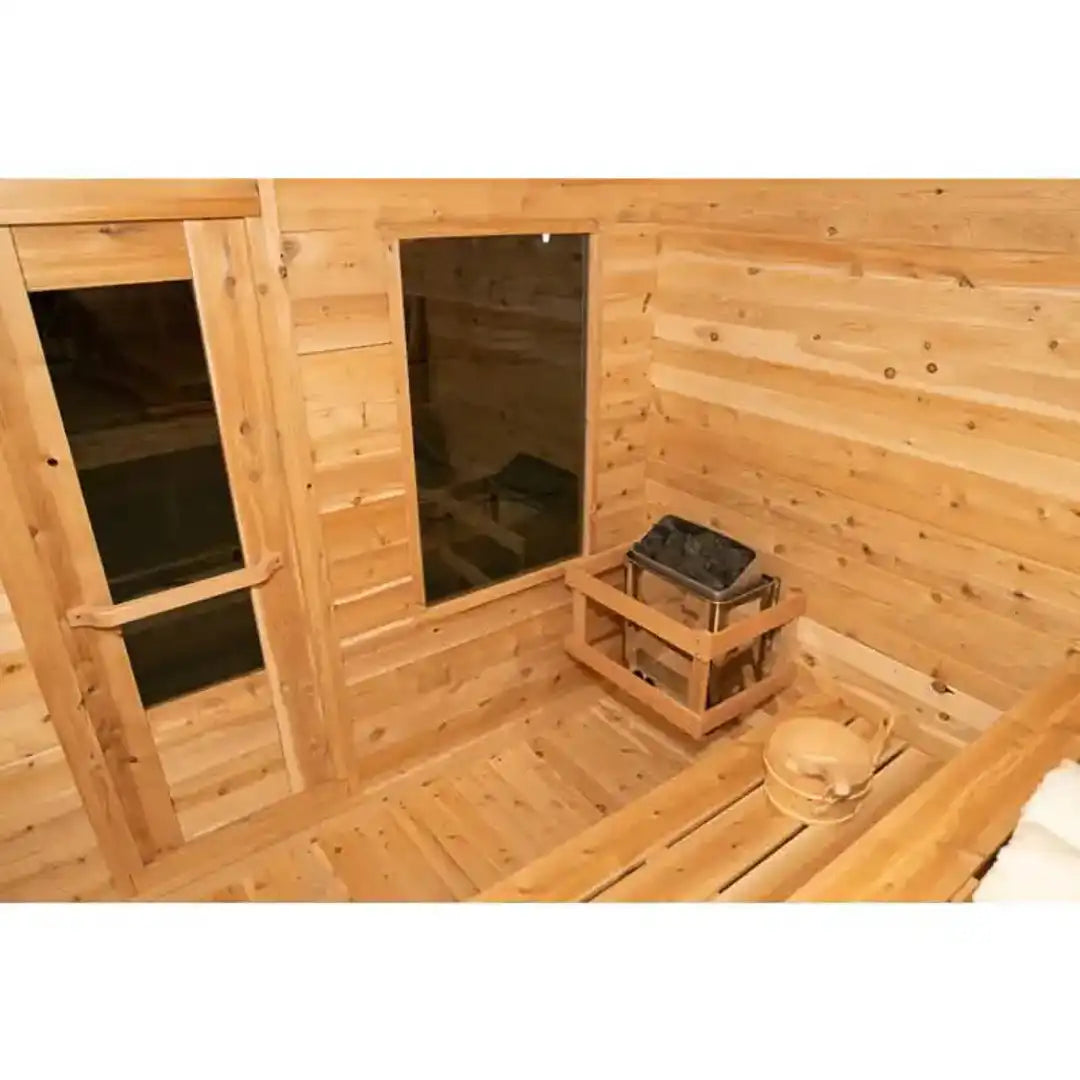 Dundalk LeisureCraft Luna 3-Person Outdoor Sauna