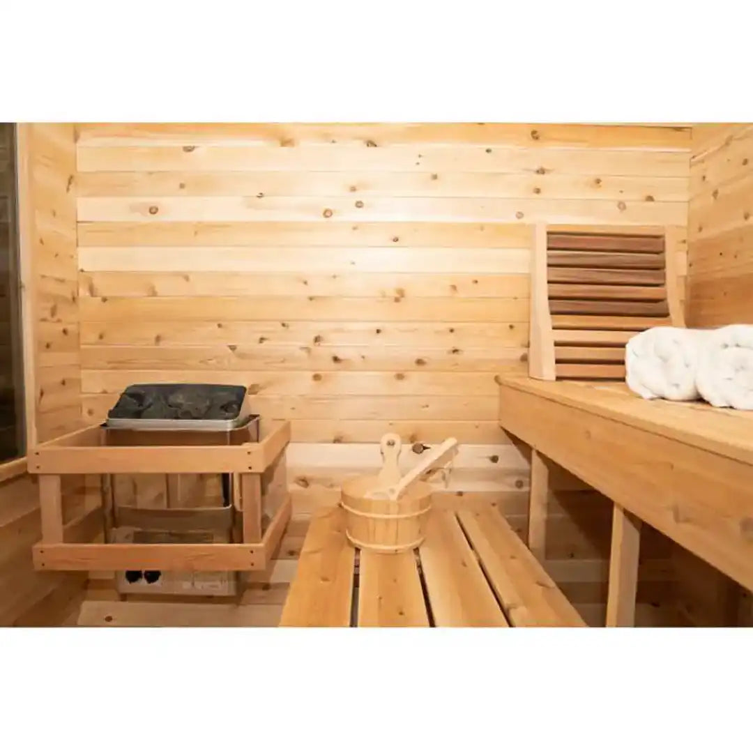 Dundalk LeisureCraft Luna 3-Person Outdoor Sauna