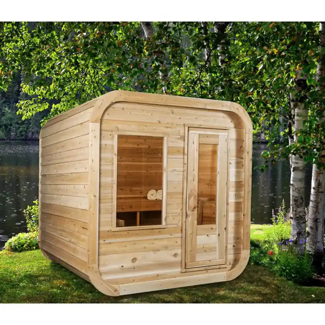 Dundalk LeisureCraft Luna 3-Person Outdoor Sauna