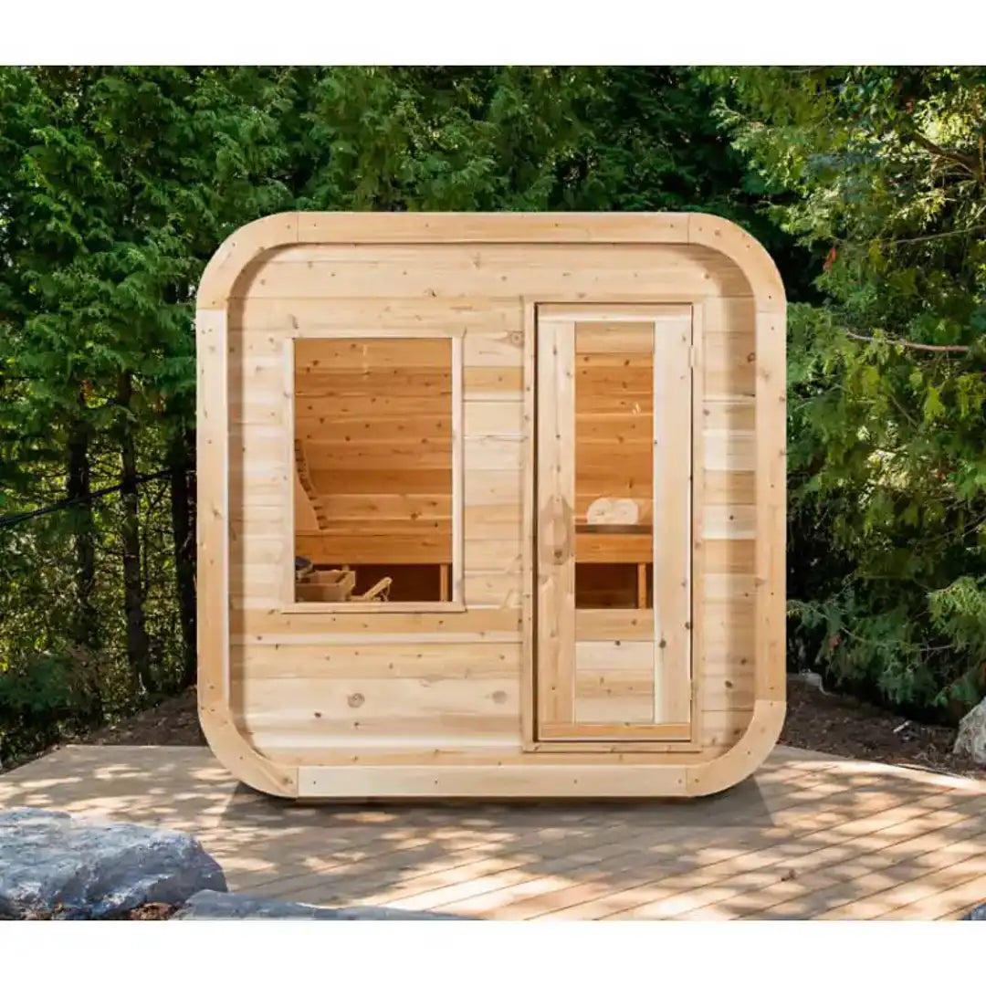 Dundalk LeisureCraft Luna 3-Person Outdoor Sauna