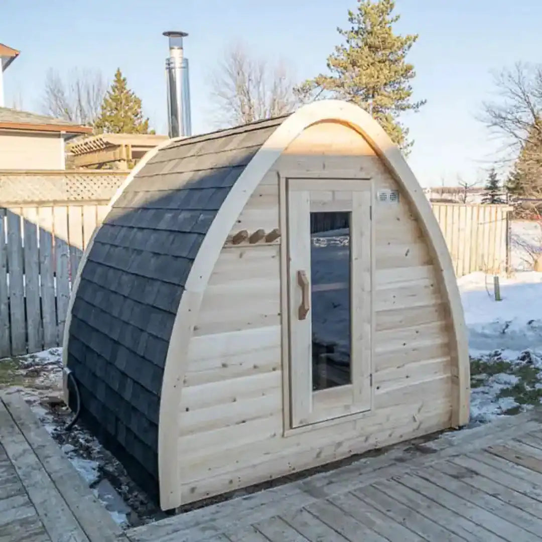 Dundalk LeisureCraft MiniPOD 4-Person Outdoor Sauna