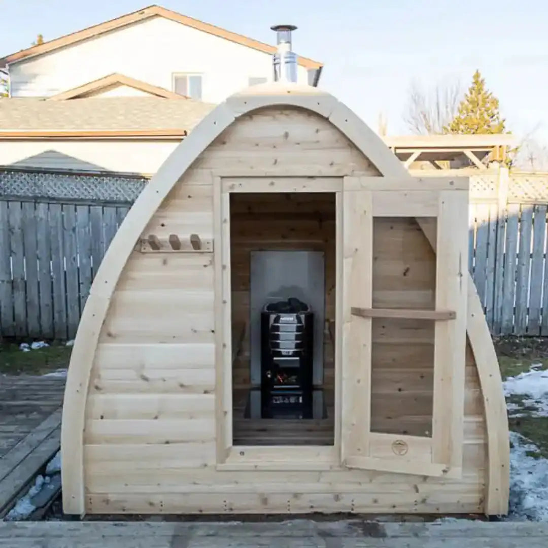 Dundalk LeisureCraft MiniPOD 4-Person Outdoor Sauna