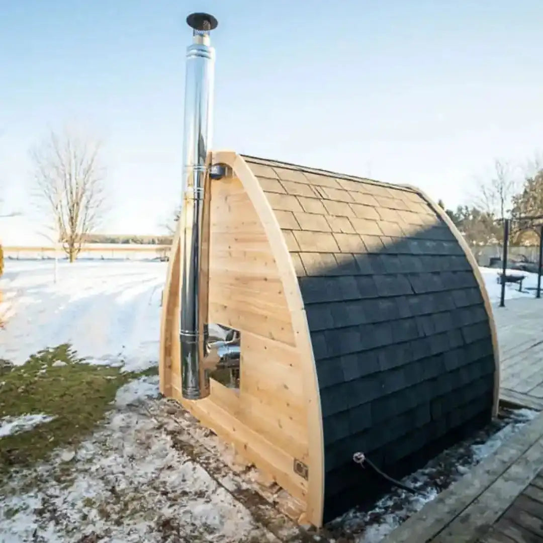 Dundalk LeisureCraft MiniPOD 4-Person Outdoor Sauna