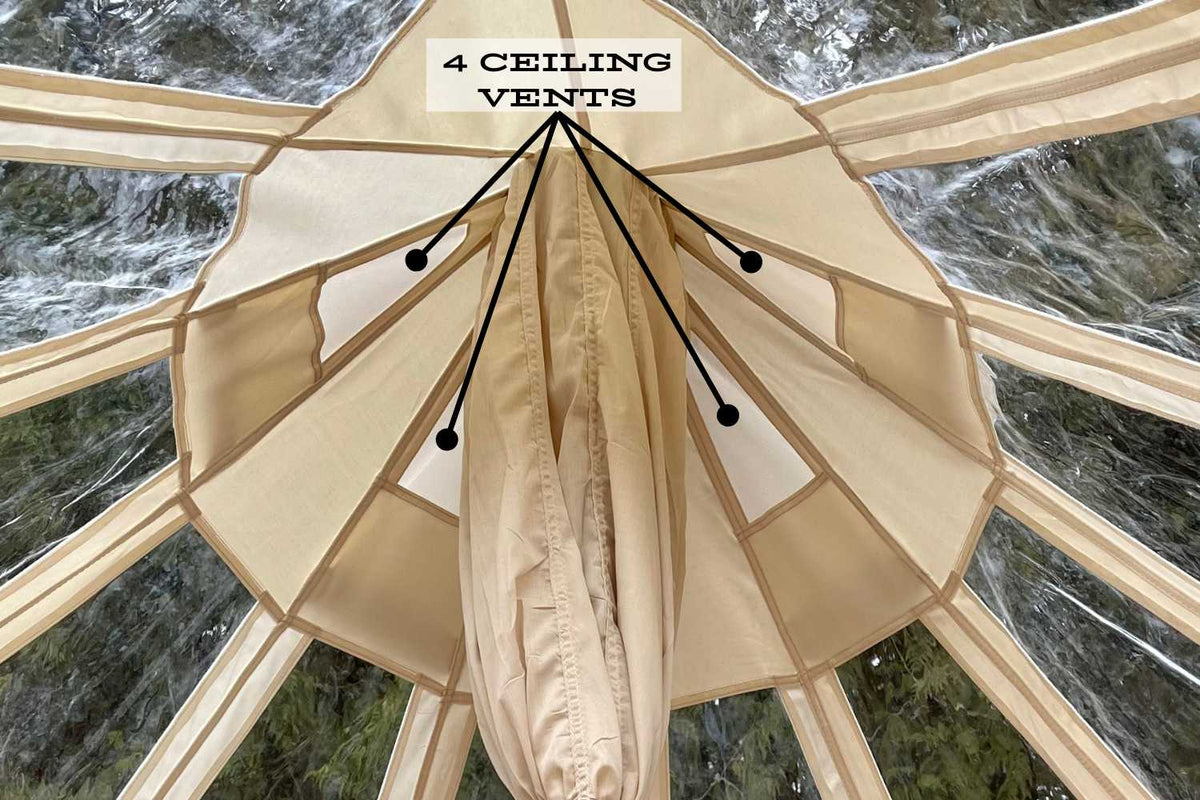 Life inTents 13' Stella™ Stargazing Canvas Tent