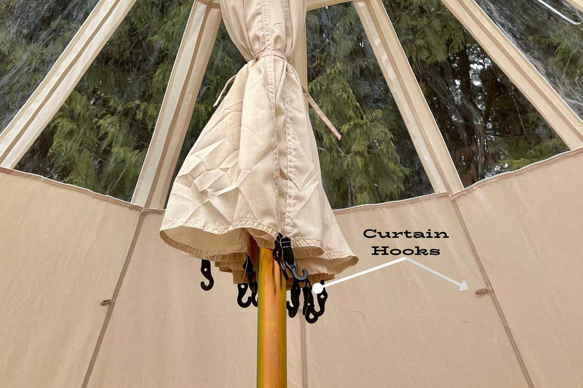 Life inTents 19' Stella™ Stargazing Bell Tent