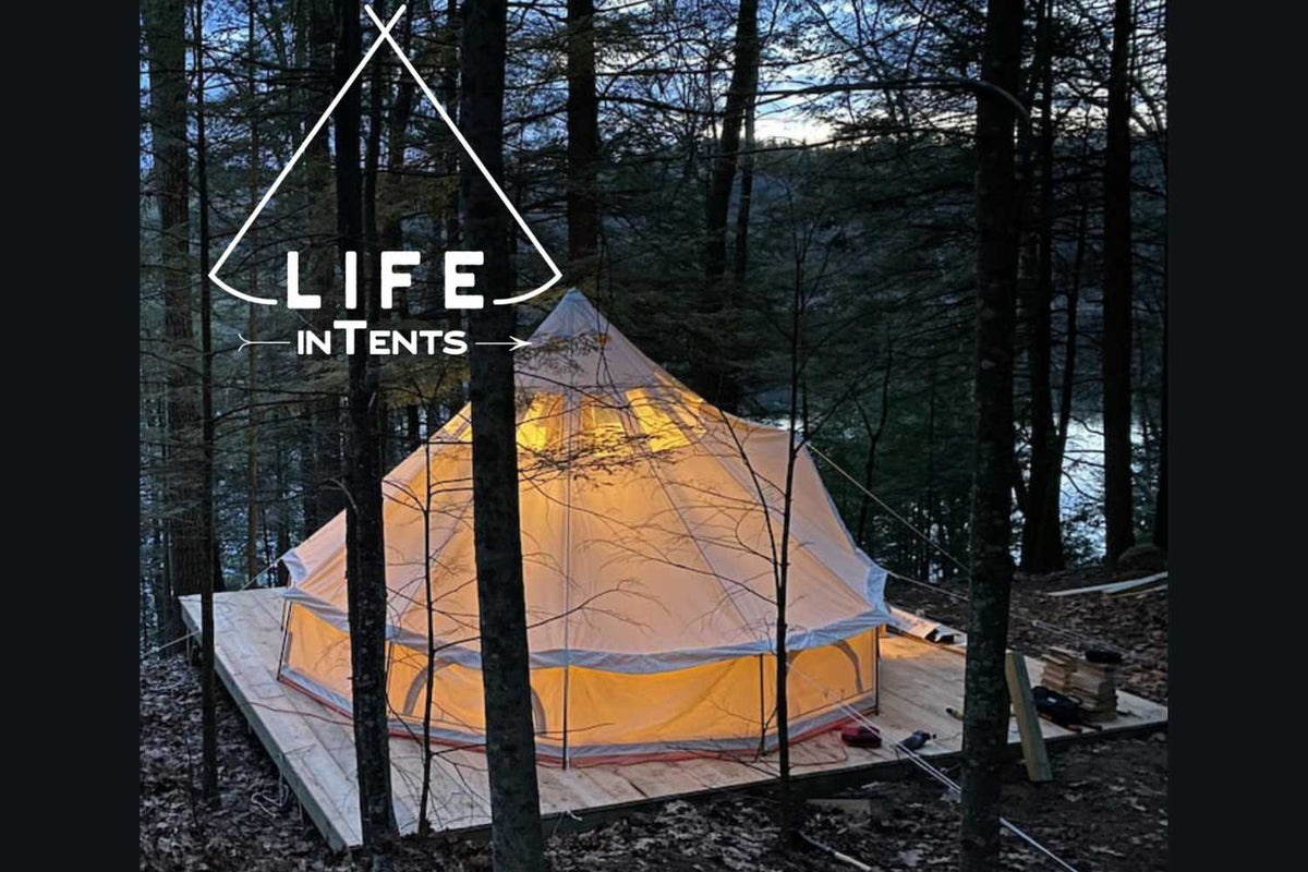 Life inTents 16' Stella™ Stargazer Bell Tent