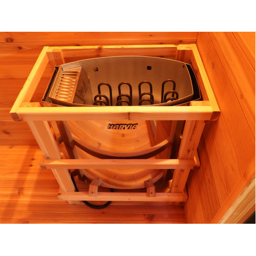 SunRay Saunas Denali 4-Person Contemporary Outdoor Sauna