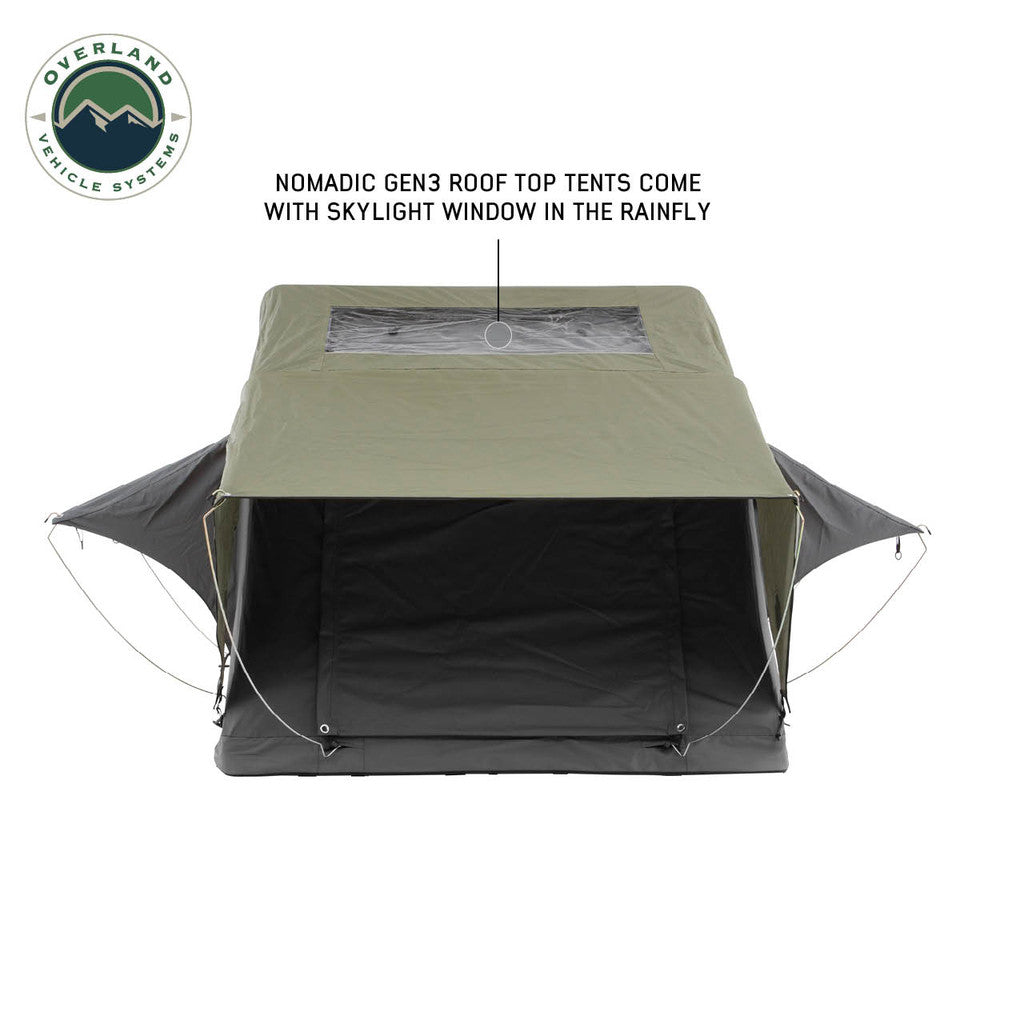 Overland Vehicle Systems Nomadic Extended Roof Top Tent