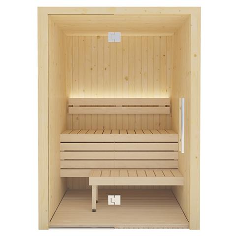 SaunaLife Xperience Series X2 2-Person Indoor Sauna DIY Kit w/LED Light
