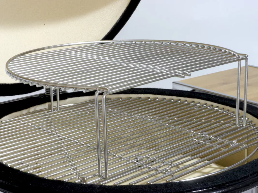 Saffire Platinum Kamado Medium Stainless Steel BBQ Island Grill