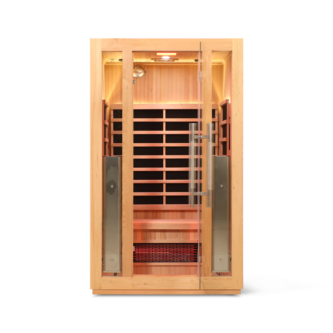 HealthSmart 2-Person Full Spectrum Smart WiFi Infrared Sauna
