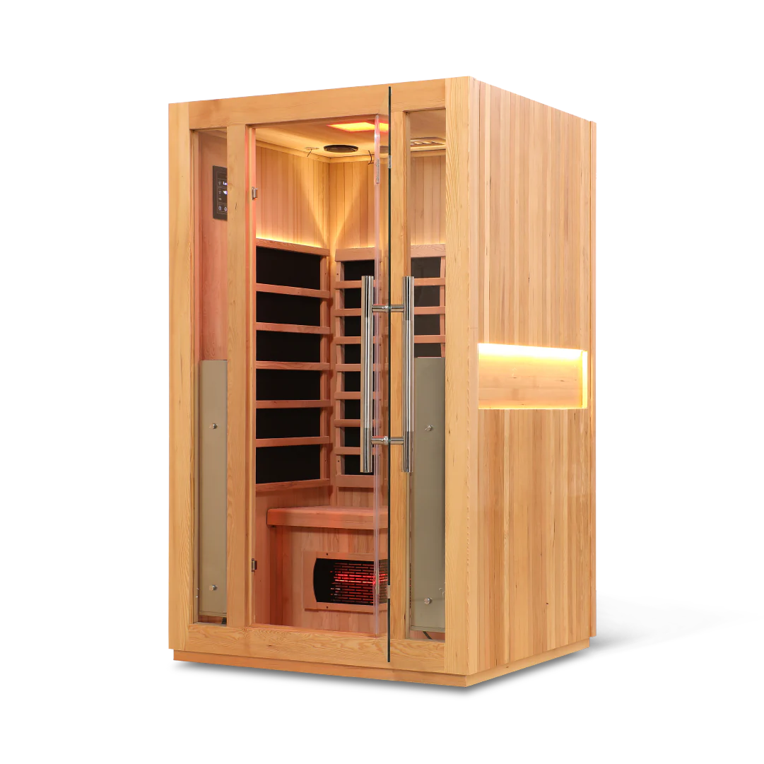 HealthSmart 2-Person Full Spectrum Smart WiFi Infrared Sauna