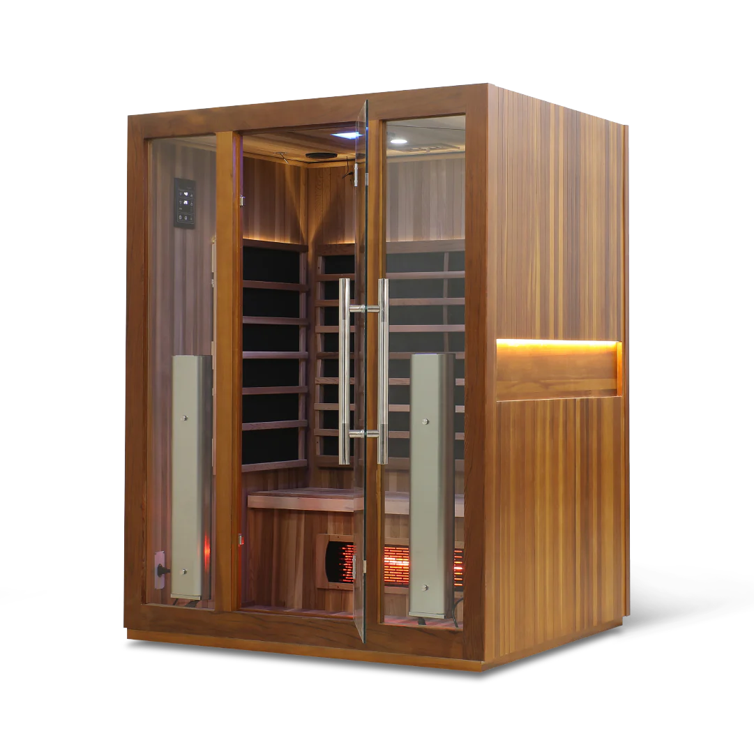 HealthSmart 3-Person Full Spectrum Smart WiFi Infrared Sauna