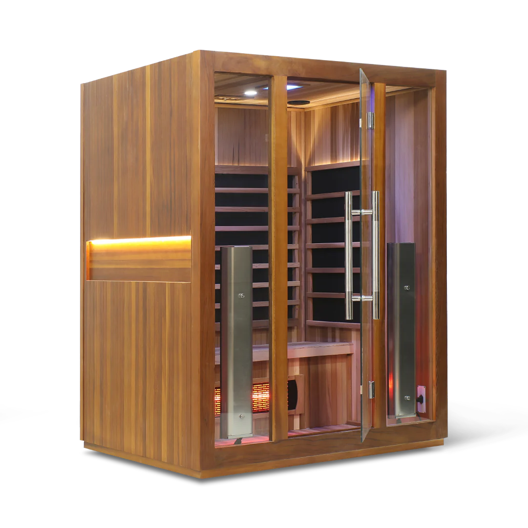 HealthSmart 3-Person Full Spectrum Smart WiFi Infrared Sauna