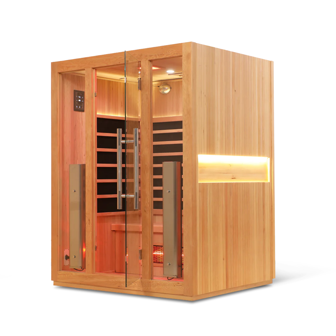 HealthSmart 3-Person Full Spectrum Smart WiFi Infrared Sauna