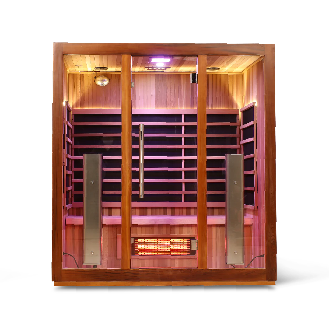 HealthSmart 4-Person Full Spectrum Smart WiFi Infrared Sauna
