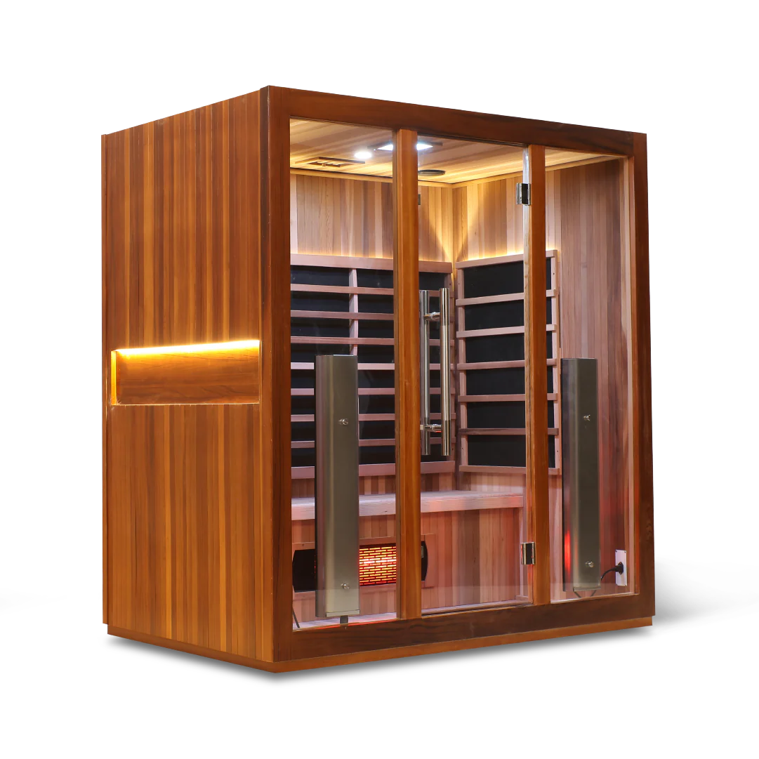 HealthSmart 4-Person Full Spectrum Smart WiFi Infrared Sauna