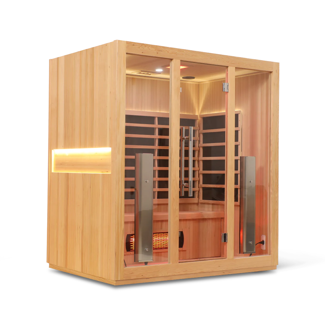 HealthSmart 4-Person Full Spectrum Smart WiFi Infrared Sauna