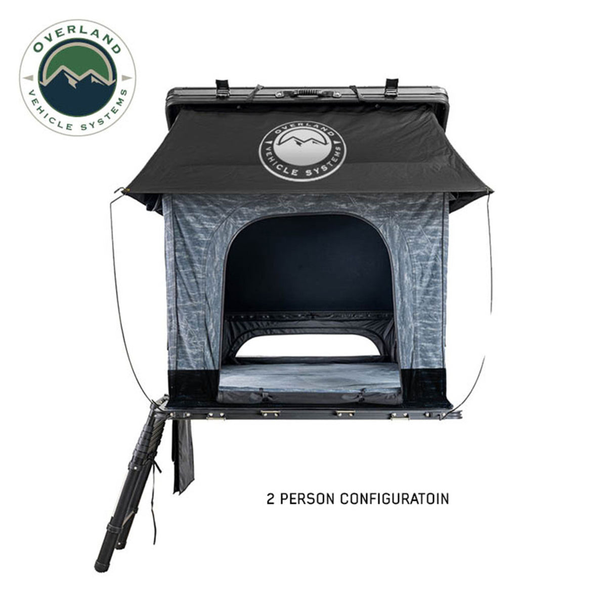 Overland Vehicle Systems XD Lhotse Clamshell Aluminum Hard Shell Roof Top Tent