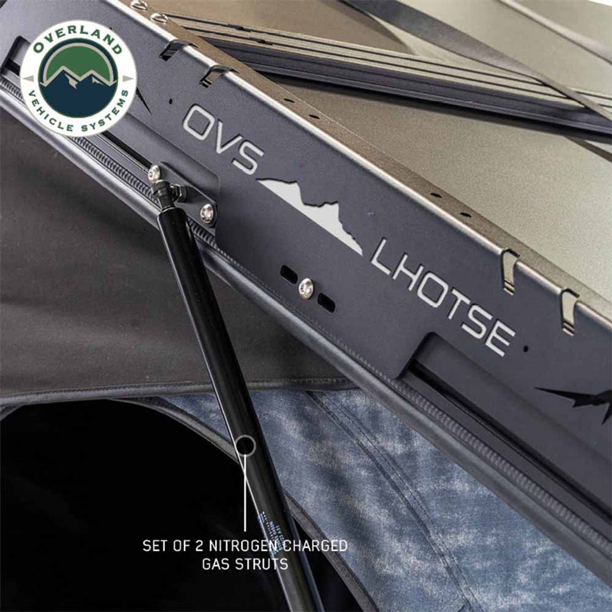 Overland Vehicle Systems XD Lhotse Clamshell Aluminum Hard Shell Roof Top Tent