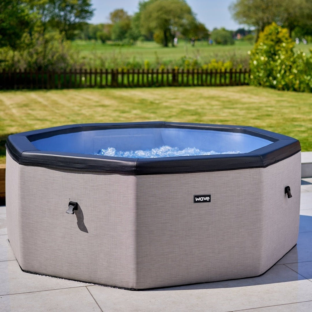 Wave Spas Como Rigid Eco-Foam Octagon Hot Tub with Integrated Heater