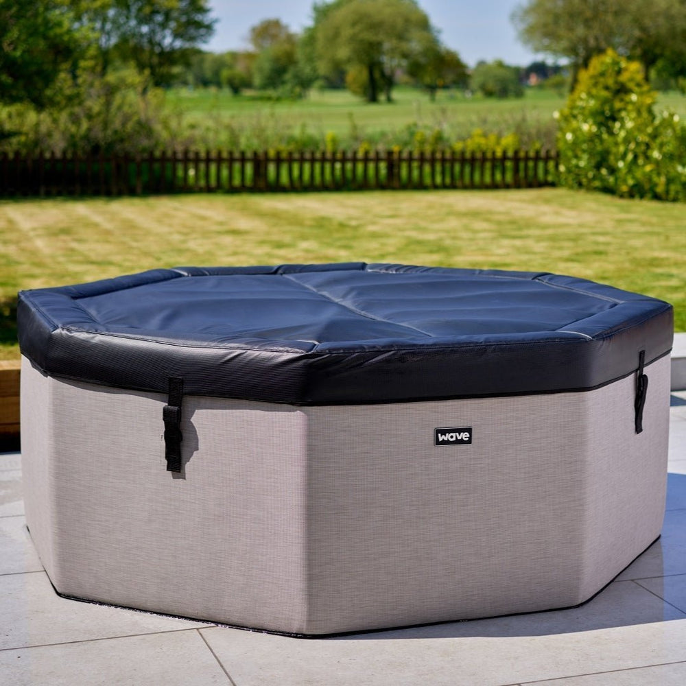 Wave Spas Como Rigid Eco-Foam Octagon Hot Tub with Integrated Heater