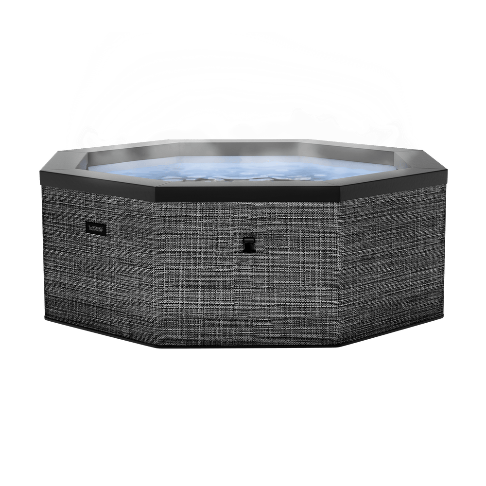 Wave Spas Como Rigid Eco-Foam Octagon Hot Tub with Integrated Heater