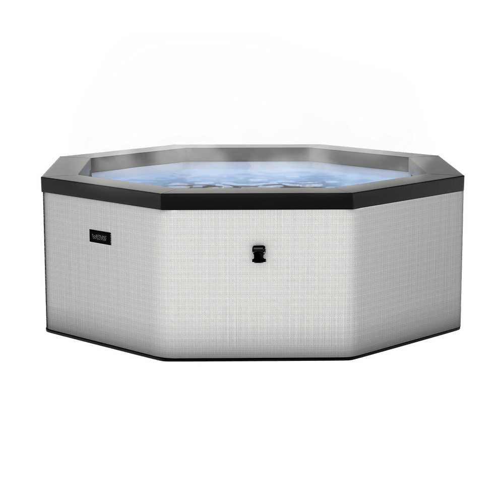 Wave Spas Como Rigid Eco-Foam Octagon Hot Tub with Integrated Heater