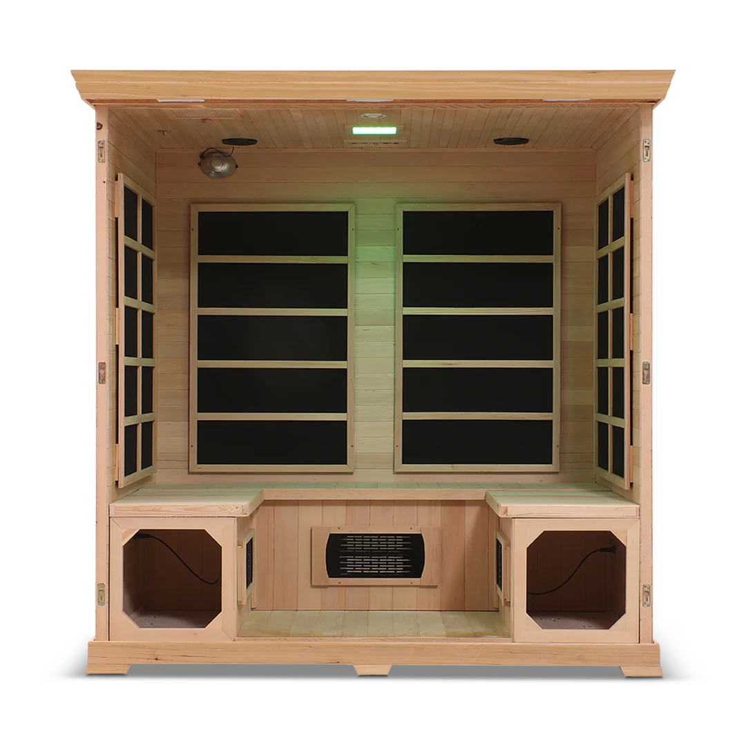 HealthSmart 4-Person Full Spectrum Infrared Sauna