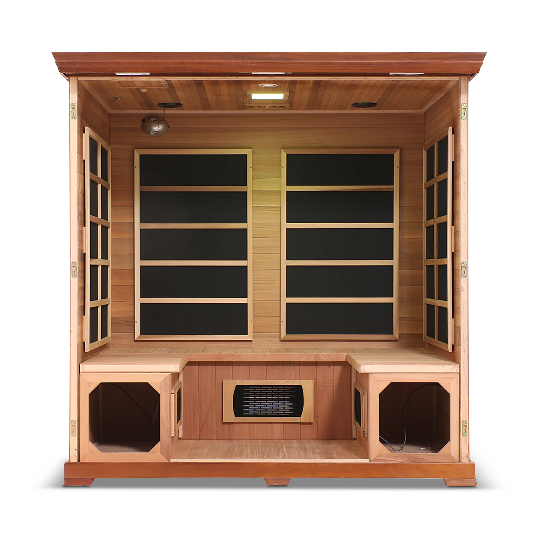 HealthSmart 4-Person Full Spectrum Infrared Sauna