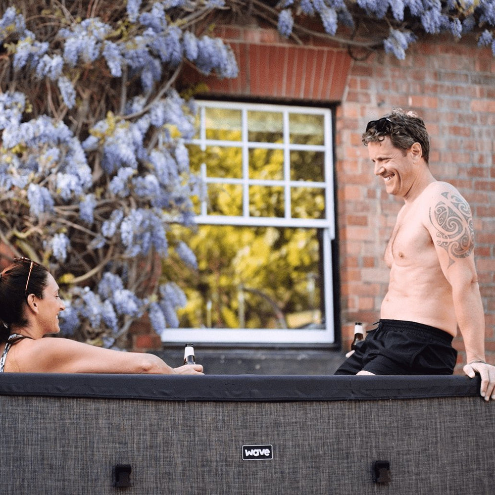 Wave Spas Garda Rigid Eco-Foam Square Hot Tub with Integrated Heater